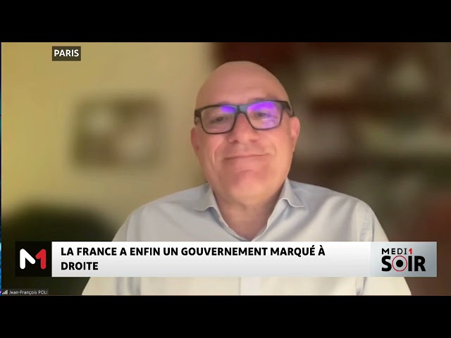 ⁣La France a un nouveau gouvernement marqué à droite, lecture de Jean-Francois Poli