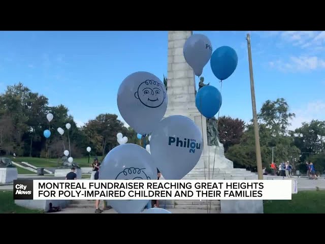 Montreal fundraiser reaching great heights for poly-impaired children