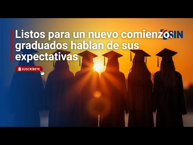 ⁣Listos para un nuevo comienzo: graduados hablan de sus expectativas