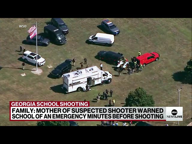 ⁣Mom of suspect in Georgia school shooting indicted and accused of taping parent to chair