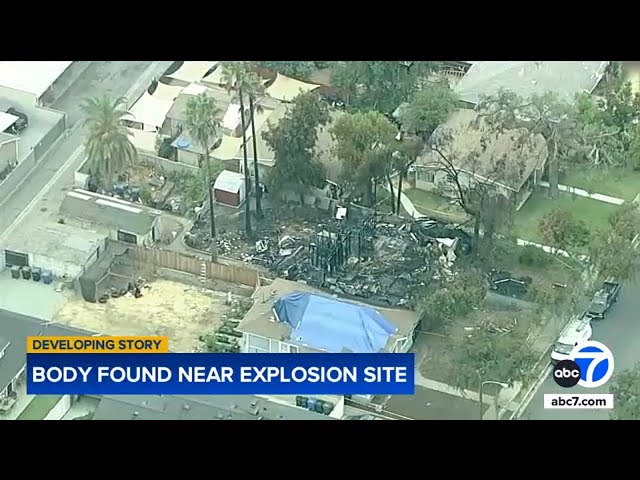 Mystery surrounds discovery of body near Monrovia home destroyed in explosion, fire