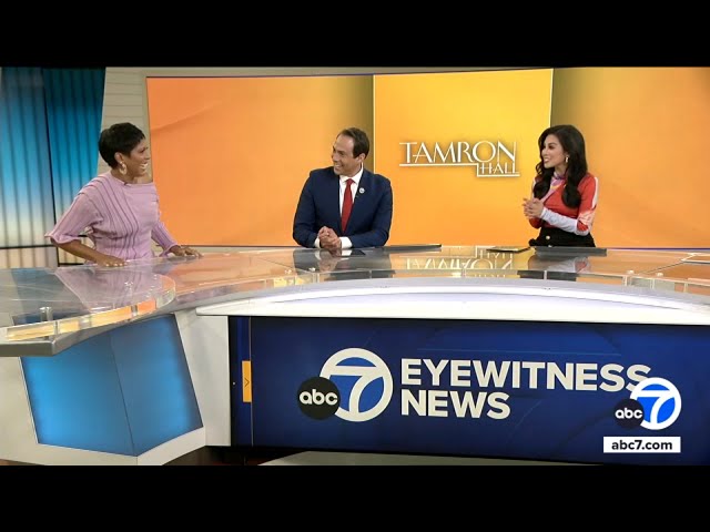 ⁣Tamron Hall stops by ABC7 to share what she has in store for Season 6