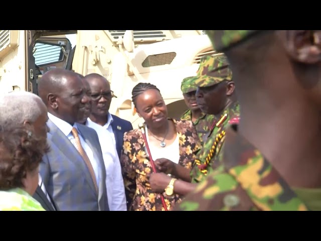 ⁣Prezidan Kenya William Ruto vizite peyi Dayiti samdi 21 septanm lan