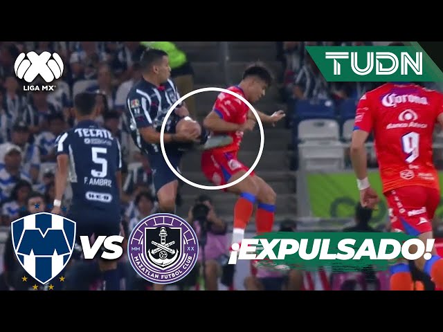 ⁣¡EXPULSADO! Vegas a las regaderas | Monterrey 0-0 Mazatlán | Liga Mx -AP2024 - J9 | TUDN