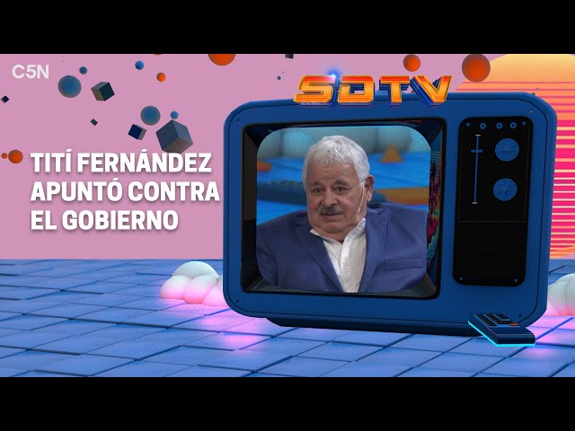 ⁣TITÍ FERNÁNDEZ en Sobredosis de TV: "MILEI se cree DIOS"