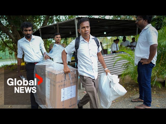 ⁣Sri Lanka election: Voters "hope for a change" in 1st election since protests ousted leade