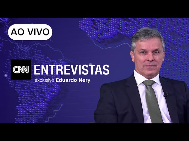 ⁣AO VIVO: CNN Entrevistas com Eduardo Nery, diretor-geral da Antaq | 21/09/2024