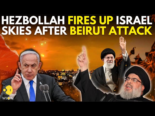 Israel Iran LIVE: Hezbollah launches deepest rocket attacks in Israel since start of Gaza war | WION