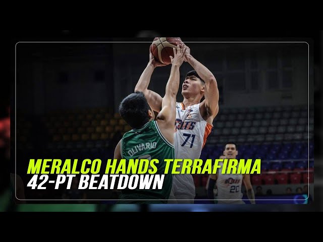 PBA: Meralco conquers Terrafirma to end elims on high note