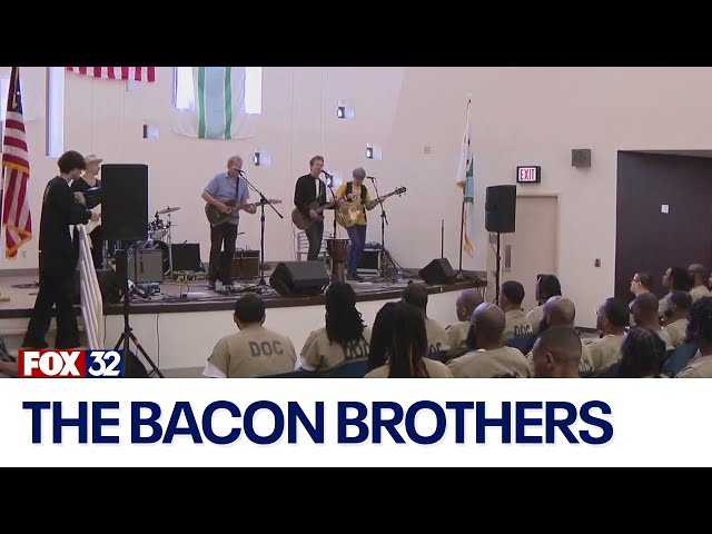 'The Bacon Brothers' perform at Cook County Jail