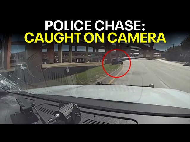 Richardson police release video of chase, shooting involving Kaufman County murder suspect