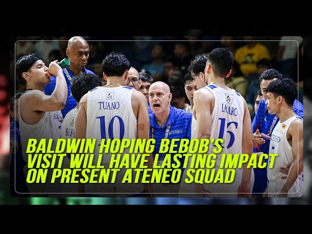 Tab Baldwin hoping BEBOB’s visit will have lasting impact on present Ateneo squad | ABS-CBN News