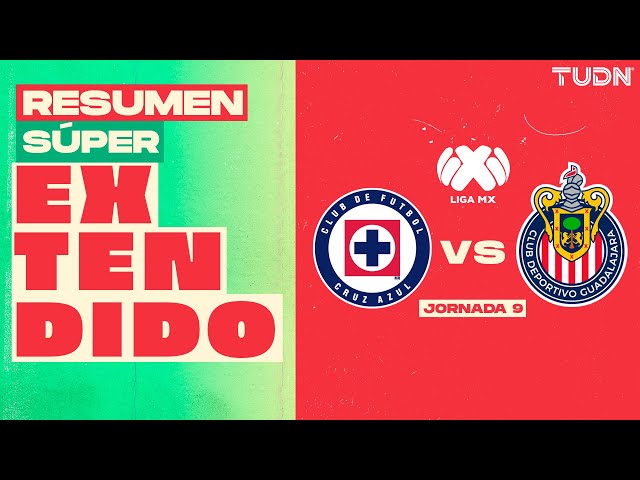 ⁣RESUMEN SÚPER EXTENDIDO | Cruz Azul vs Chivas | Liga Mx -Apertura 2024 - Jornada 9 | TUDN