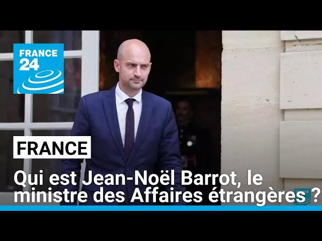 ⁣France : qui est Jean-Noël Barrot, le nouveau ministre des Affaires étrangères ? • FRANCE 24