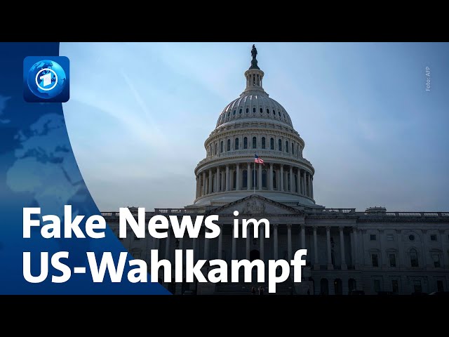 ⁣Gefahr durch Fake-News im US-Wahlkampf