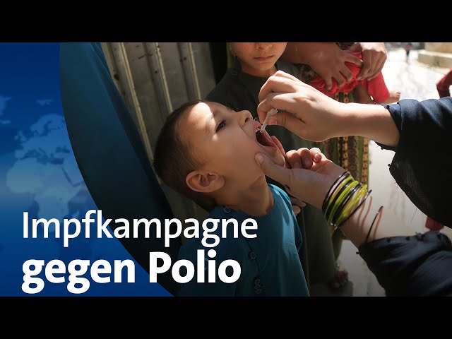 ⁣Impfkampagne gegen Polio im Gazastreifen