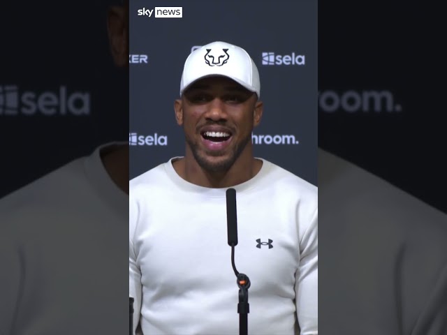 ⁣Anthony Joshua: 'I want to continue fighting'