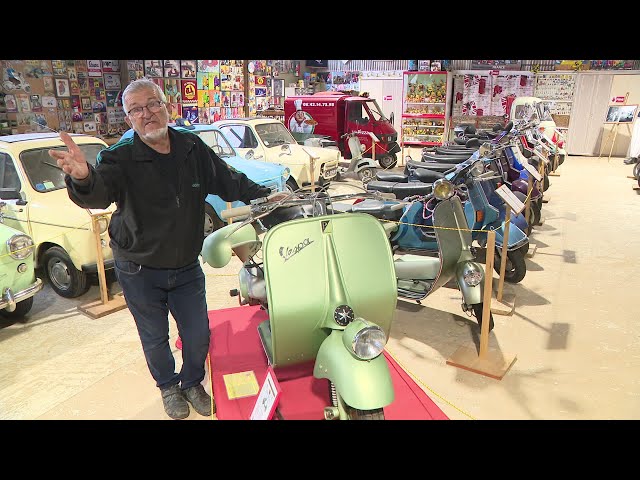 ⁣Passion : le musée Vespa de Serge Boutade