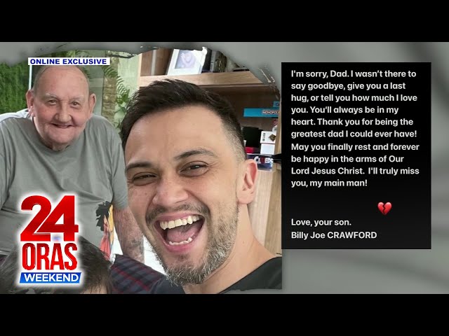 ⁣ONLINE EXCLUSIVE: Billy Crawford, nagdadalamhati sa pagpanaw ng amang si Jack | 24 Oras Weekend