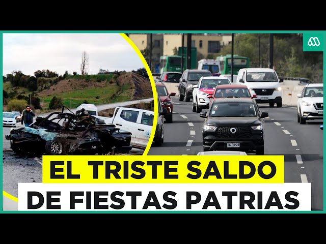 ⁣El triste saldo de Fiestas Patrias: 48 personas fallecidas en accidentes de tránsito