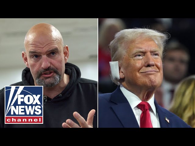 Fetterman says PA support for Trump deepened after assassination attempt