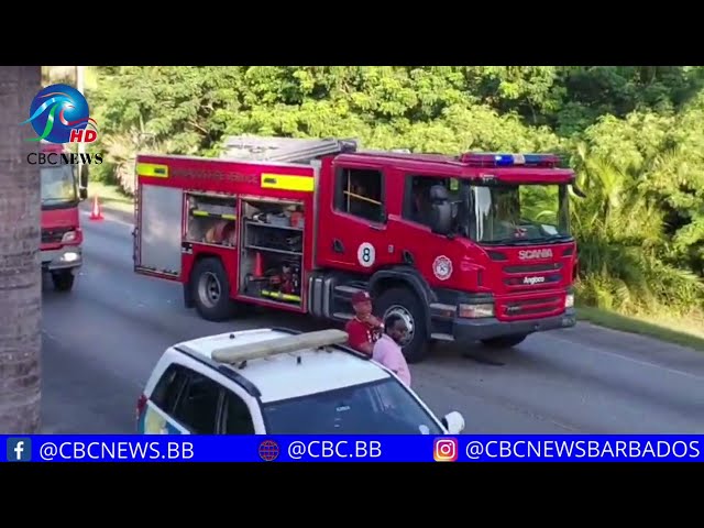 ⁣Jaws of Life used in rescue after collision