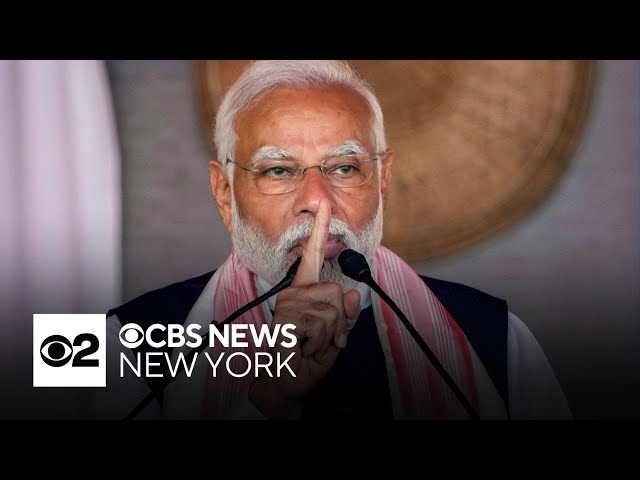 India's prime minister visits Long Island days after Trump rally