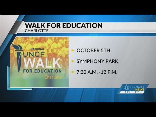 UNCF Walk for Education in Charlotte