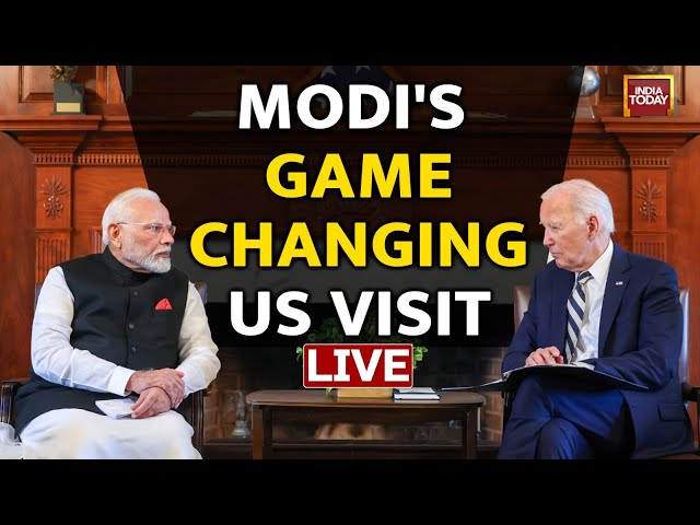 ⁣PM Modi In New York Live | Modi & US Mega Event With Indian Diaspora Live | PM Modi Live | Modi 