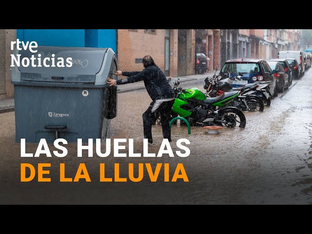 Tras las RIADAS que DEJARON las TORMENTAS MUCHOS PUEBLOS ESTÁN de LIMPIEZA y ACHICANDO AGUA | RTVE