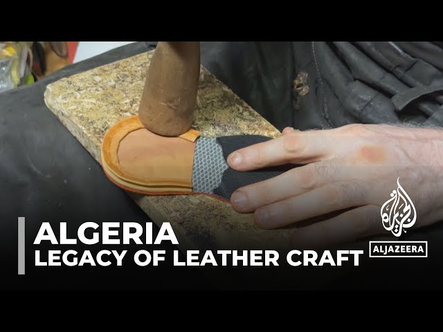 ⁣Preserving Algeria’s Casbah heritage through generations of leather craft