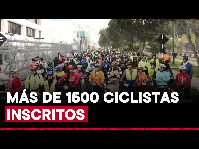 ⁣Municipalidad Metropolitana de Lima celebra con una bicicleteada el Día Mundial Sin Auto