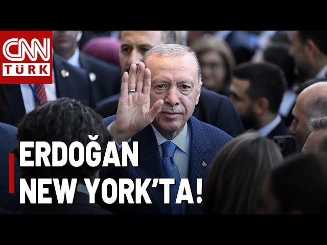 Cumhurbaşkanı Erdoğan BM'de Konuşacak! CNN TÜRK ABD'den Canlı Aktardı!