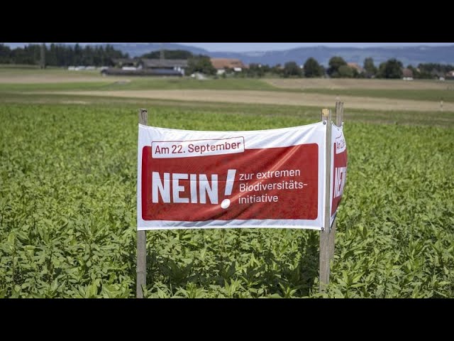 Referendum rejects plan to boost Switzerland's biodiversity