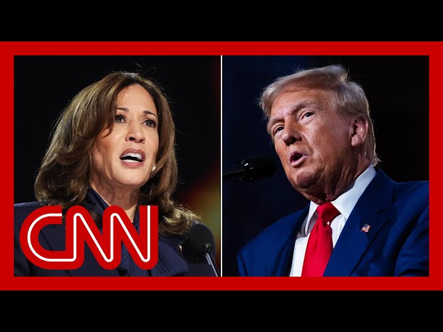 ⁣Trump says he won't accept CNN invite to debate Harris