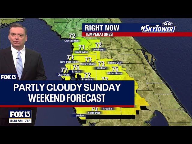 Tampa weather: Hot Sunday across Bay Area