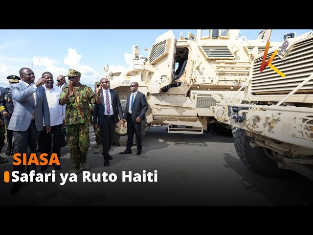 Rais Ruto asema atawabadilisha polisi wanaolinda Haiti kuwa maafisa wa kudumu wa umoja wa mataifa