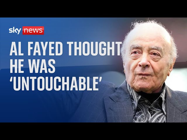 ⁣Mohamed al Fayed thought he was 'untouchable'