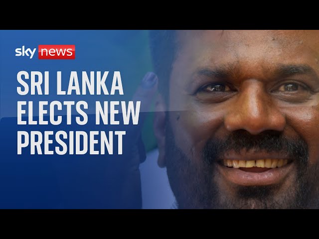 Sri Lanka elects left- leaning President