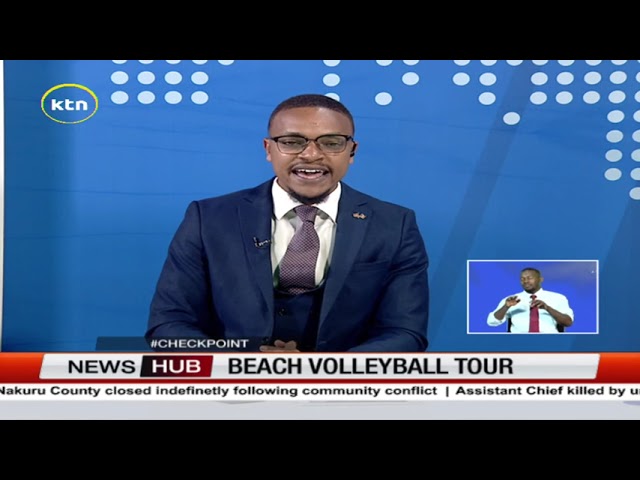 The beach volleyball tour in Mombasa ends