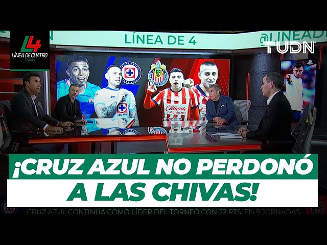 ¡Cruz Azul batalla con Chivas pero sigue siendo líder; América rescata agónico empate! | Resumen L4