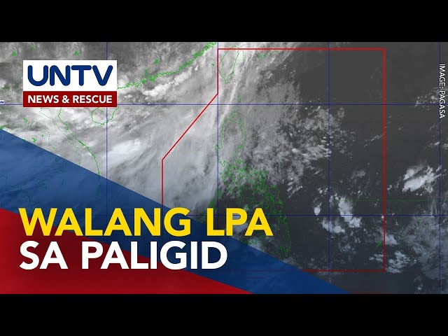 Walang LPA sa paligid ng PH; Maaliwalas na panahon, asahan - PAGASA