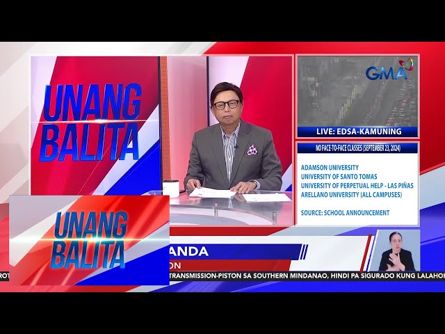 ⁣Panayam kay Mody Floranda, President, PISTON | Unang Balita