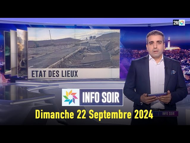 ⁣Info soir : Dimanche 22 Septembre 2024