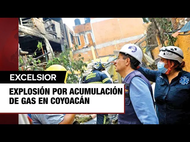 ⁣Por explosión en Coyoacán, 10 heridos y daños en 30 casas