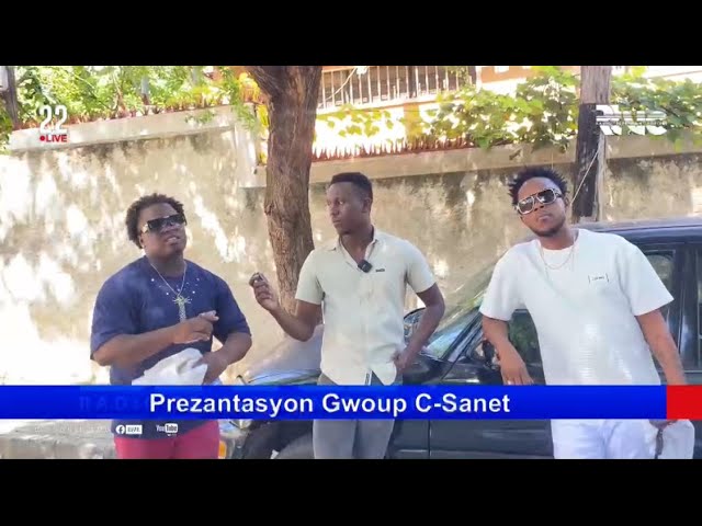 ⁣22 live : Prezantasyon Gwoup C-Sanet #Rtvc #22Live #MS