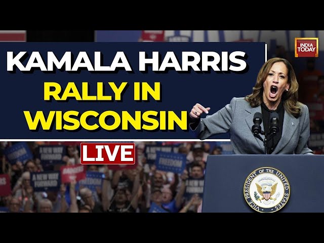 ⁣Kamala Harris  Speech: Kamala Harris Campaign Rally In Wisconsin | US Election News