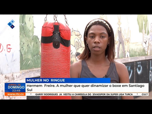 Hermem  Freire. A mulher que quer dinamizar o boxe em Santiago Sul