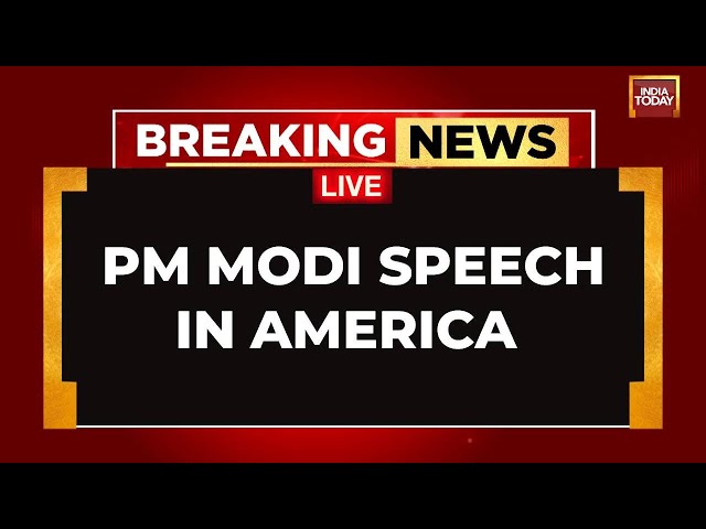 ⁣PM Modi's Fiery Speech In US  LIVE | Watch: Top Quotes From PM Modi's New York Address | P