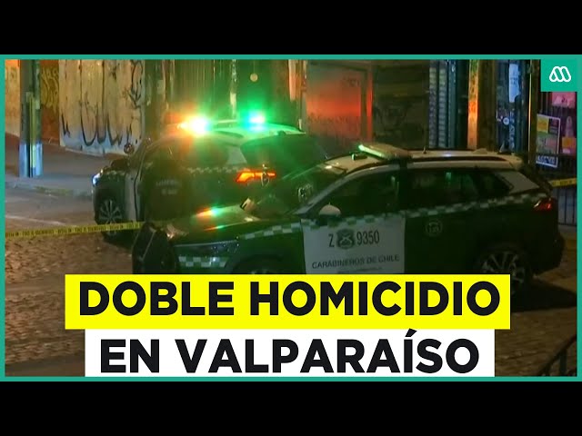 ⁣Aparente ajuste de cuentas: Dos hombres fueron acribillados en Valparaíso